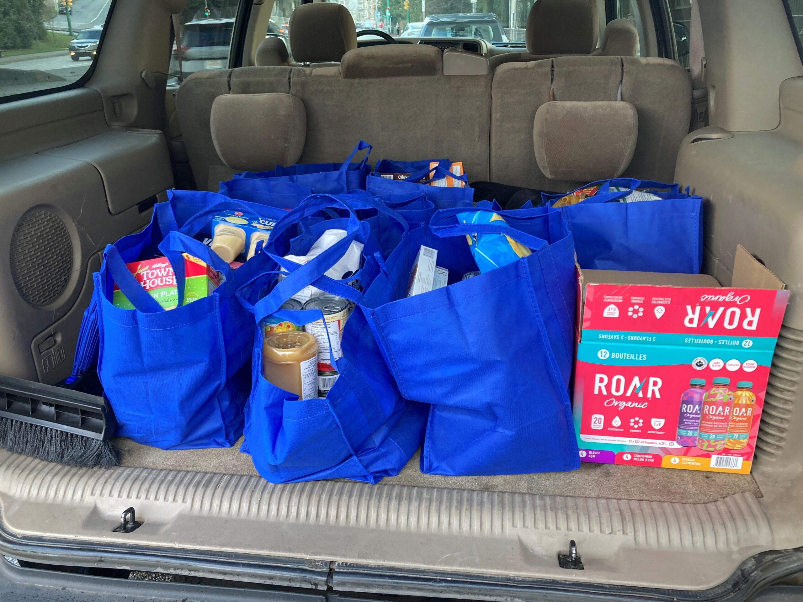 Burnaby bags of in need items