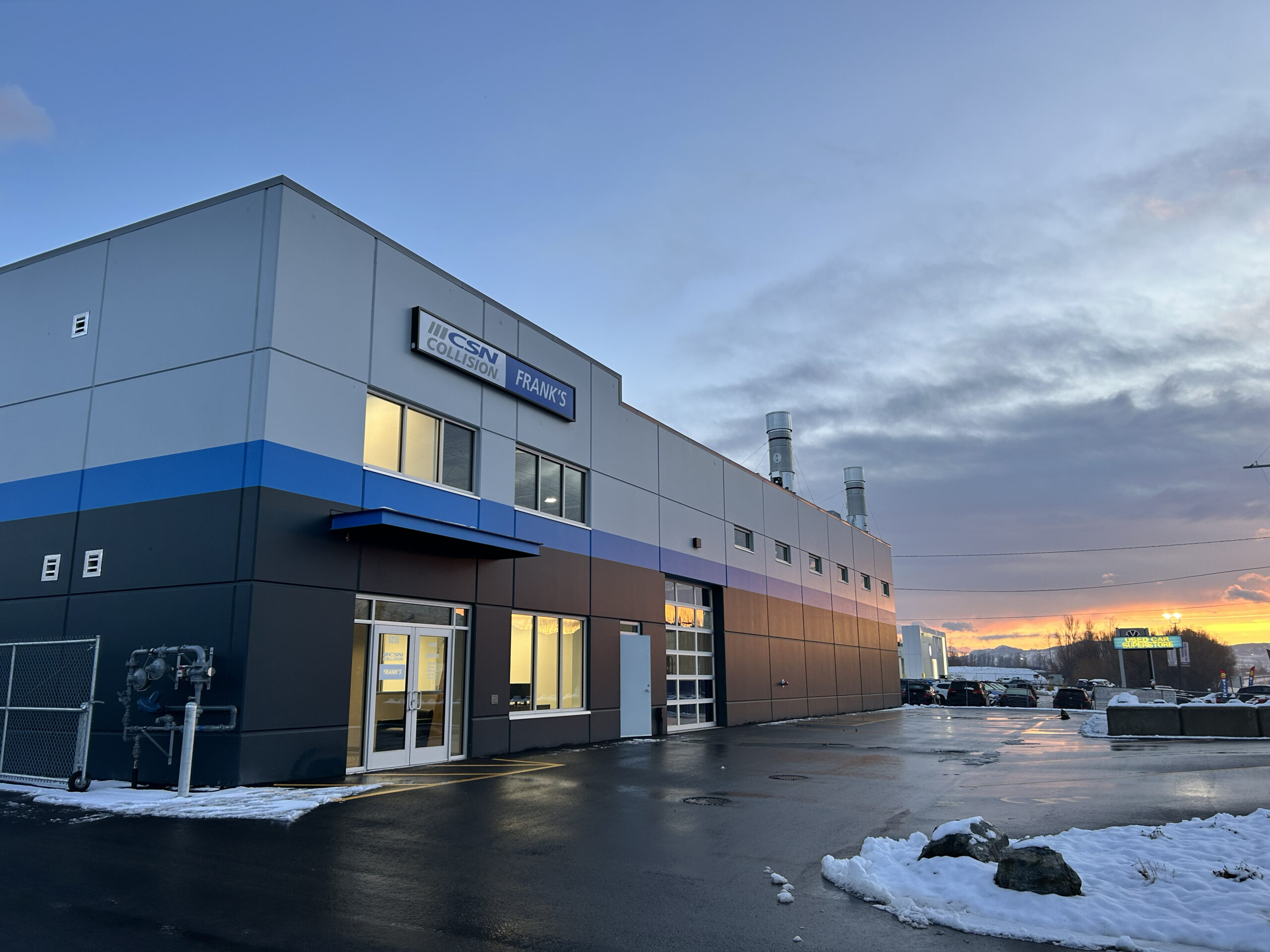 Frank's autobody building